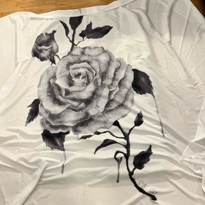 Huge rose tapestry